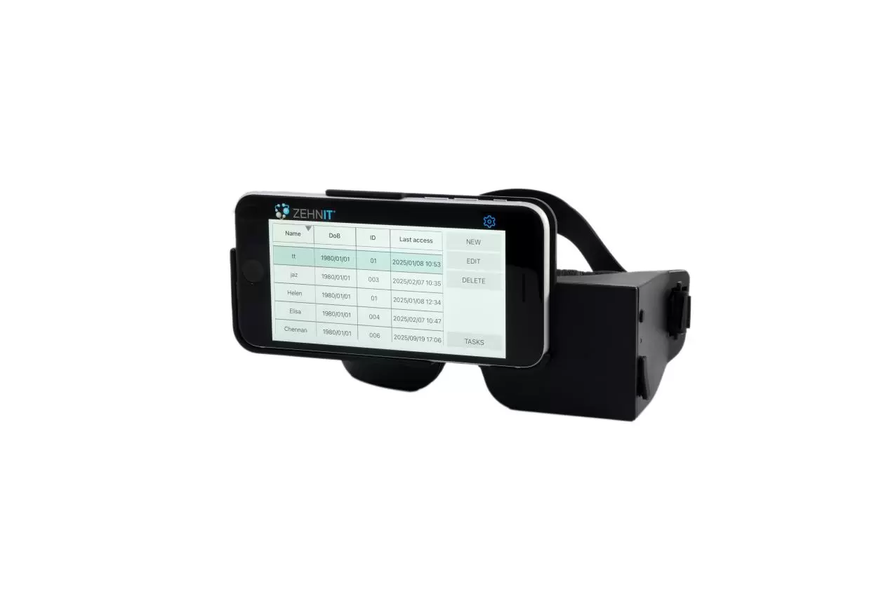 smartphone based frenzel goggles vestibular examination Smartphone-based electronic Frenzel goggles used for bedside observation of nystagmus
